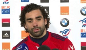 XV de France - Huget : "On va s'accrocher"