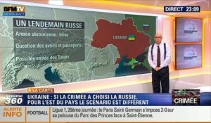 Harold à la carte: Modification de la carte de l'Europe avec un éventuel rattachement de la Crimée à la Russie - 16/03