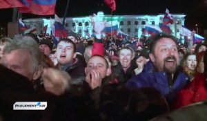 Crimée : la population vote le rattachement à la Russie