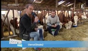 Direct Matin 2 à Clerval  : Congrès de la fédération nationale des producteurs de lait