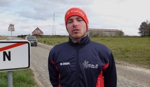 Paris-Roubaix : Florian Sénéchal en reconnaissance