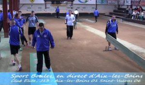 Club Elite, J13, tir rapide en double, Aix-les-Bains contre Saint-Vulbas