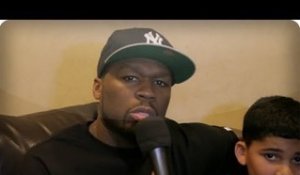 50 Cent and Daddy Yankee - Backstage Interviews with 123UnoDosTres