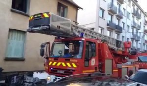 Rennes : feu d'appartement rue de la Cochardière