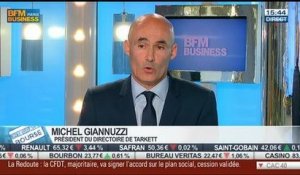 La crise ukrainienne fait chuter l'action de Tarkett: Michel Giannuzzi, dans Intégrale Bourse – 24/03