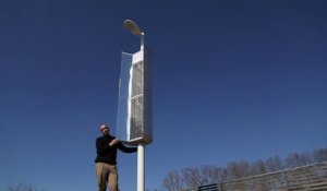 Le lampadaire solaire d'un ingénieur du CNES