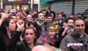 Manifestation à Brignoles contre la venue de Jean-Marie Le Pen