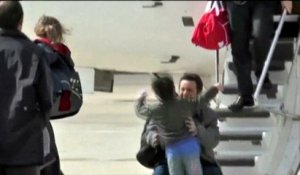 Retour de deux journalistes espagnols après 6 mois de captivité en Syrie
