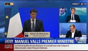 Le Soir BFM: Edition Spéciale: Manuel Valls, Premier ministre - 31/03 2/3