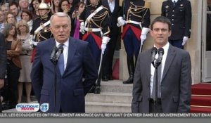Manuel Valls à Matignon : la passation de pouvoir