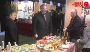 Salon du chocolat de Saint-Lô : la dernière sortie du maire François Digard