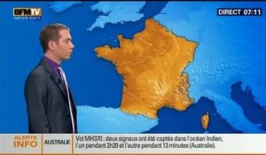 La Météo pour ce lundi - 07/04