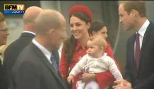 Kate et William sont arrivés en Nouvelle-Zélande pour la première visite officielle du prince George - 07/04