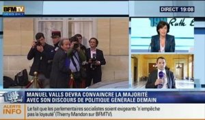19H Ruth Elkrief: Thierry Mandon s'est penché sur le vote de confiance de Manuel Valls - 07/04