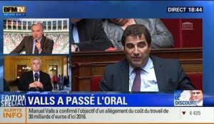 BFM Story - Édition spéciale sur le discours de Manuel Valls à l'Assemblée nationale - 08/04 3/7