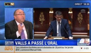 BFM Story - Édition spéciale sur le discours de Manuel Valls à l'Assemblée nationale - 08/04 2/7
