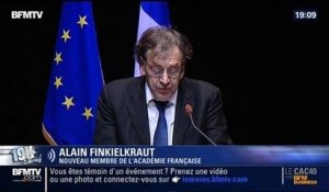 19H Ruth Elkrief: Alain Finkielkraut réagit à son élection à l'Académie française - 10/04