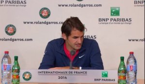 Roland-Garros - Federer : ''J’ai des certitudes sur mon jeu''