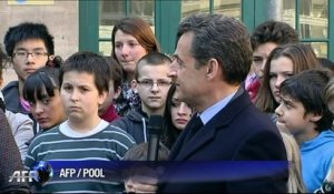 Drame à Toulouse: Sarkozy s'associe à la minute de silence