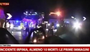 Italie: au moins 38 morts dans un accident de bus