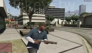 GTA V GAMEPLAY KILLING COPS, CAR EXPLOSION, FREE ROAM