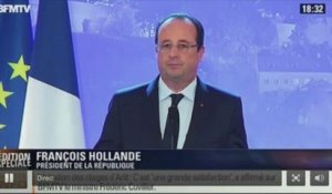 Hollande annonce la libération des otages au Niger