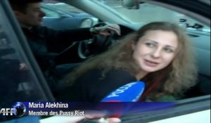Libération des Pussy Riots: Maria Alekhina va se battre pour le droit des prisonniers