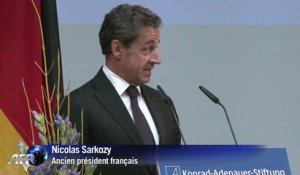 Nicolas Sarkozy a été reçu par Angela Merkel
