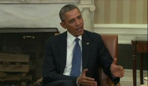 Ukraine: "La Russie ne peut rester impunie", affirme Barack Obama