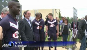 Bordeaux: le nouveau maillot de l'équipe de football qui créé une polémique