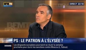 Le Soir BFM: Le grand écart de popularité entre François Hollande et Manuel Valls aura-t-il une influence sur leur cohabitation ? - 14/04 4/4