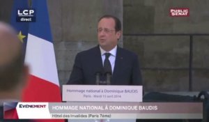 Hollande rend hommage à Dominique Baudis "l'homme libre"