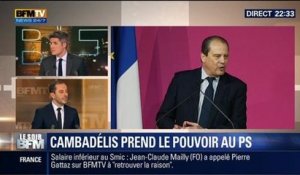 Le Soir BFM: Jean-Christophe Cambadélis officiellement élu premier secrétaire du PS - 15/04 1/4