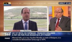 L'Éco du soir: Candidat en 2017 si le chômage baisse, François Hollande fait un pari très risqué - 18/04