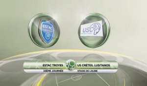 Troyes 0 - 3 USCL - J33 S13/14