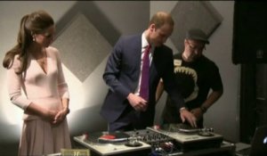 William et Kate jouent les DJ's en Australie