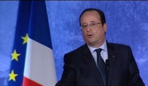 Hollande: "J'ai été élu pour le changement et je le conduirai" - 23/04
