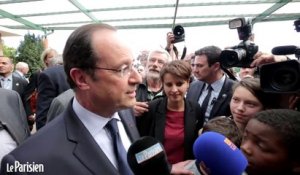 Malgré les sifflets, Hollande veut «entretenir la flamme»