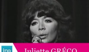 Juliette GRECO "On oublie rien" (live officiel) - Archive INA