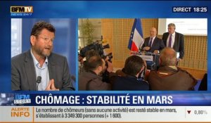 BFM Story: Chômage: les chiffres de mars en hausse - 25/04