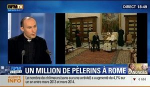 BFM Story: Canonisations: Rome accueillera plus d'un million de pèlerins - 25/04