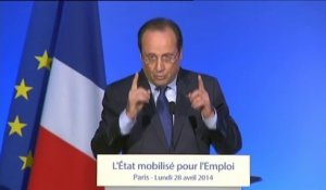 Rachat d'Alstom : "L'Etat a forcément son mot à dire", déclare Hollande