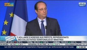 Intervention de François Hollande: Le discours de mobilisation pour l'emploi - 28/04