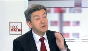 Mélenchon incite les députés socialistes à ne pas voter le plan Valls