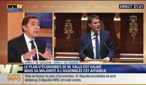 Duel Direct Gauche - Direct Droite: L'Assemblée nationale vote le plan d'économies sur un score très serré - 29/04