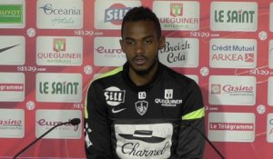 Nîmes - Brest : Wilfried Moimbé en conférence de presse d'avant-match