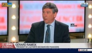 Gérard Rameix, président de l'Autorité des Marchés Financiers, dans Le Grand Journal - 30/04 3/4