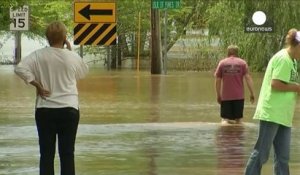 Des inondations frappent le Sud et le centre des Etats-Unis
