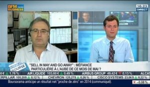 Bilan Hebdo: Le "Sell in May and go away" va-t-il fonctionner cette année ?, Jean-Louis Cussac et Stéphane Ceaux-Dutheil, dans Intégrale Bourse - 02/05