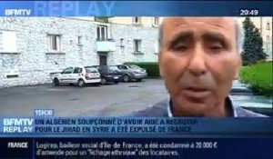 BFMTV Replay: L'Algérien soupçonné d'avoir recruté des Français pour le jihad en Syrie a été expulsé - 02/05